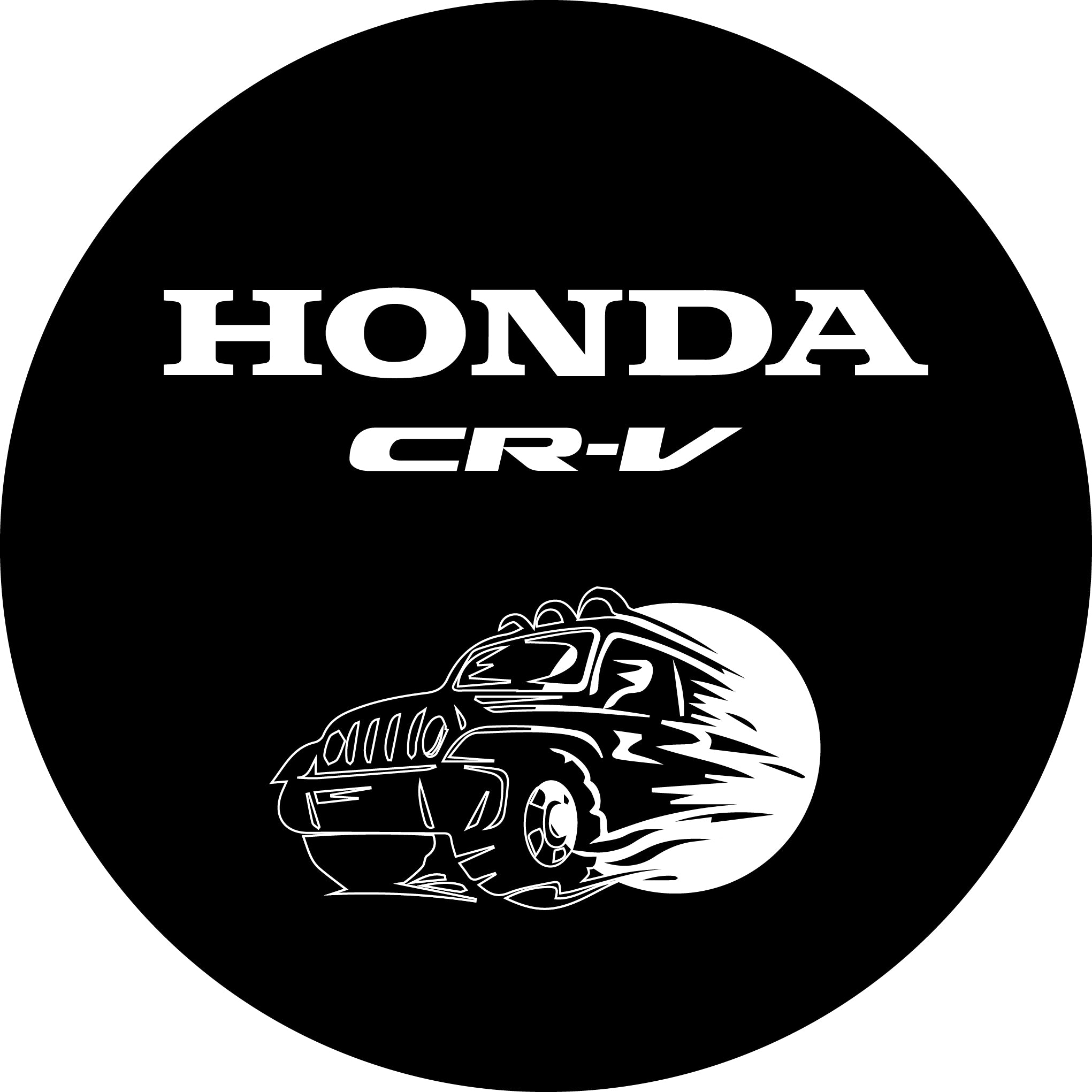 Honda CR-V Logo Spare Wheel Tire Cover